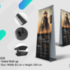 Deluxe Outdoor Double Sided Roll Up BannerDeluxe Outdoor Double Sided Roll Up Banner