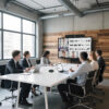 Video Conferencing Bar for boardroom 4K with AI Voice Tracking and Face Tracking